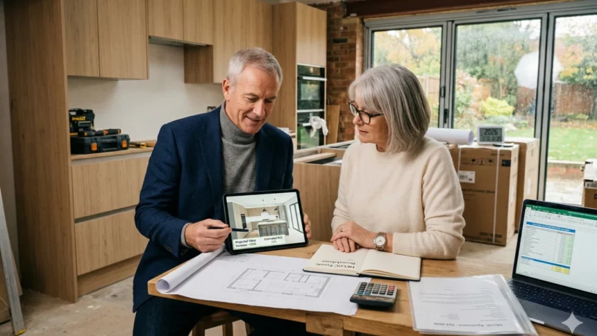 A beautiful renovated kitchen showcasing modern appliances and design